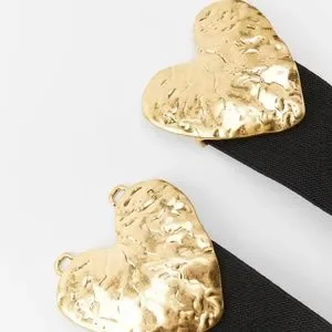 Zara | Accessories | Zara Limited Edition Heart Belt You 